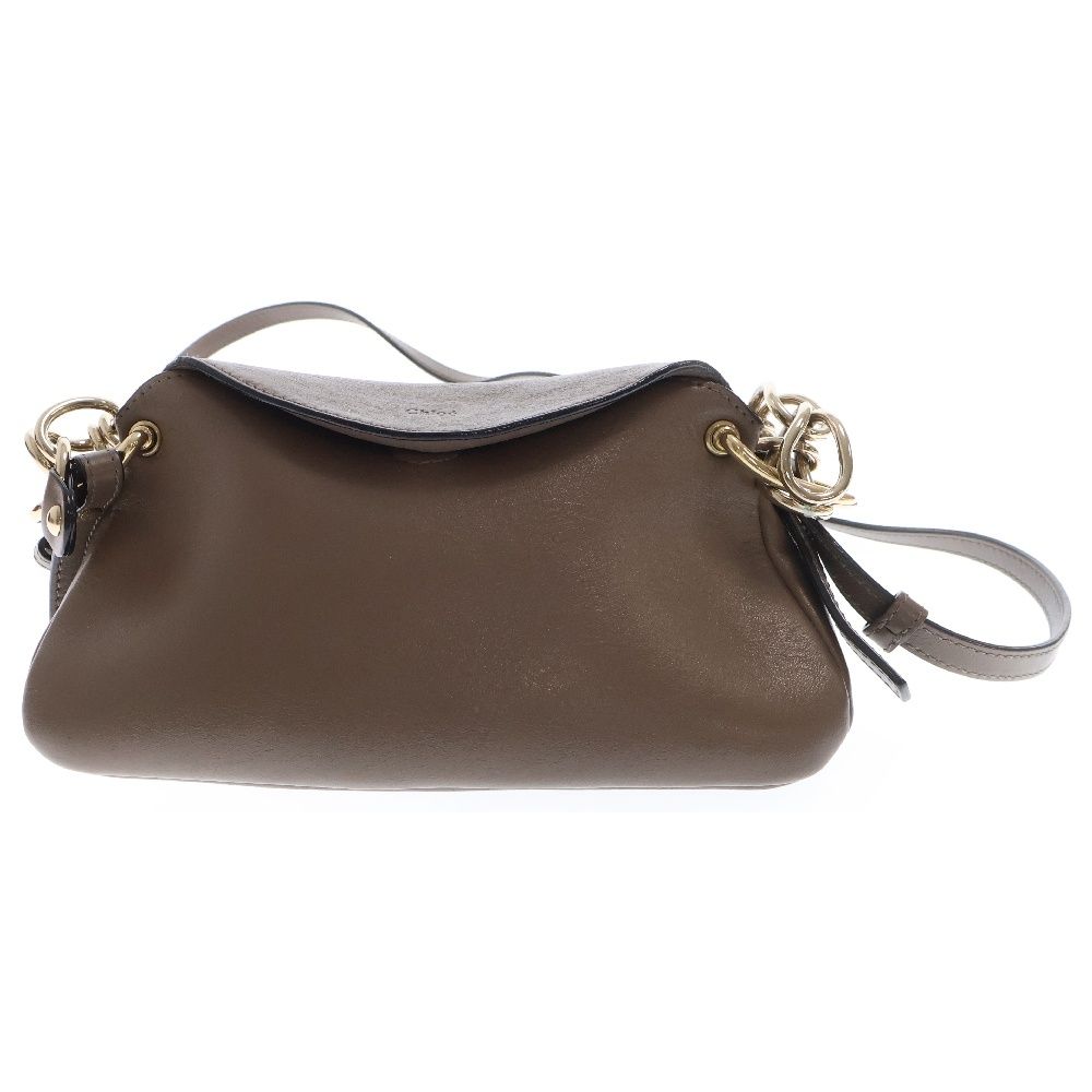 Chloe (クロエ) JUANA MINI BAG チェーン付 レザーショルダーバッグ