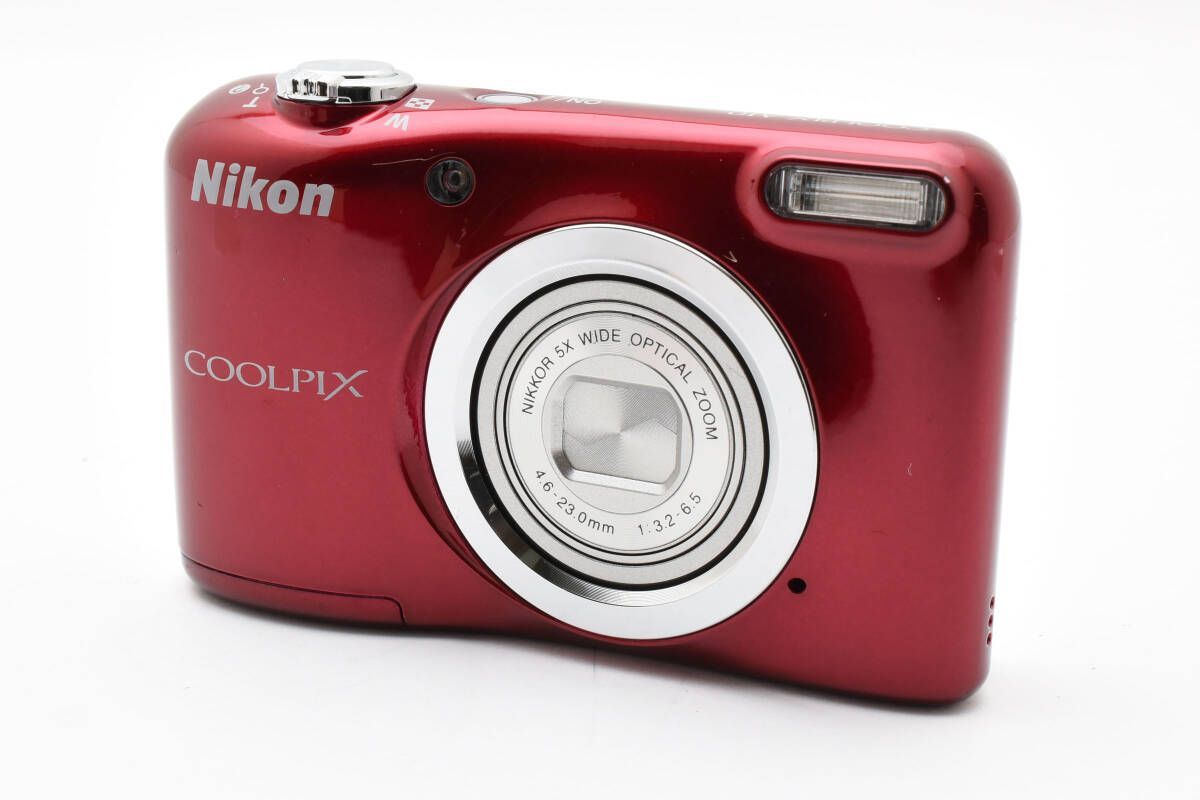 ニコン Nikon COOLPIX A10 レッド コンパクトデジタルカメラ Y715 2314