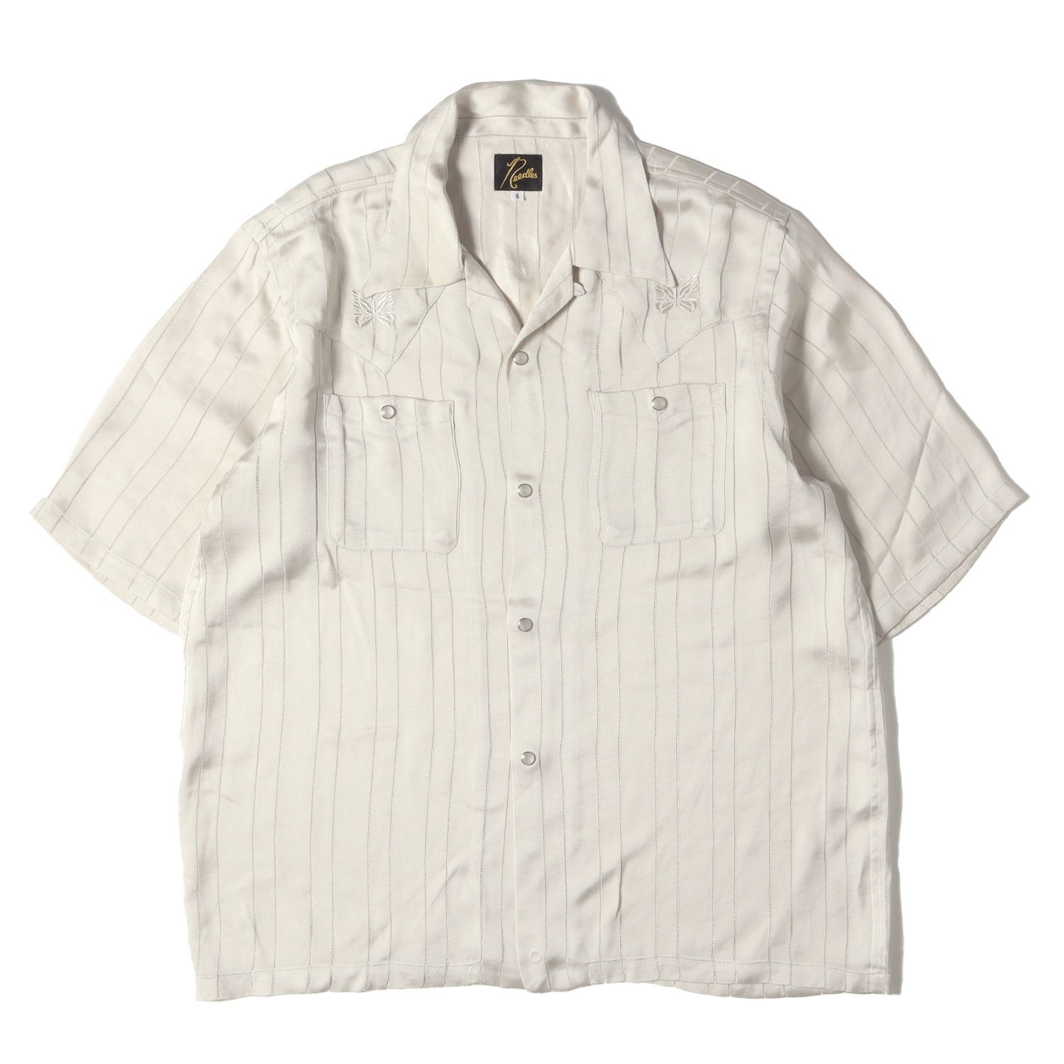 新品未使用　needles カウボーイシャツ半袖　Mサイズ　ニードルス 新品】NeedlesニードルスCowboy One-up Shirts-xs - メルカリ