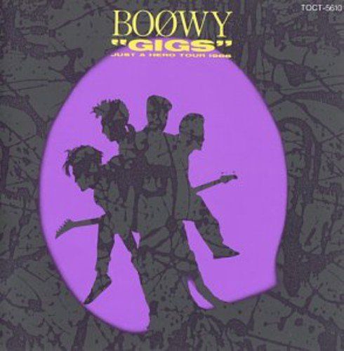 ライトブラウン/ブラック 【BOOWY】”GIGS” JUST A HERO TOUR 1986