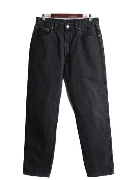 LEVI'S 550 デニムパンツ W36 L32 ブラック お得なクーポン配布中!】 00s リーバイス 550 リラックス