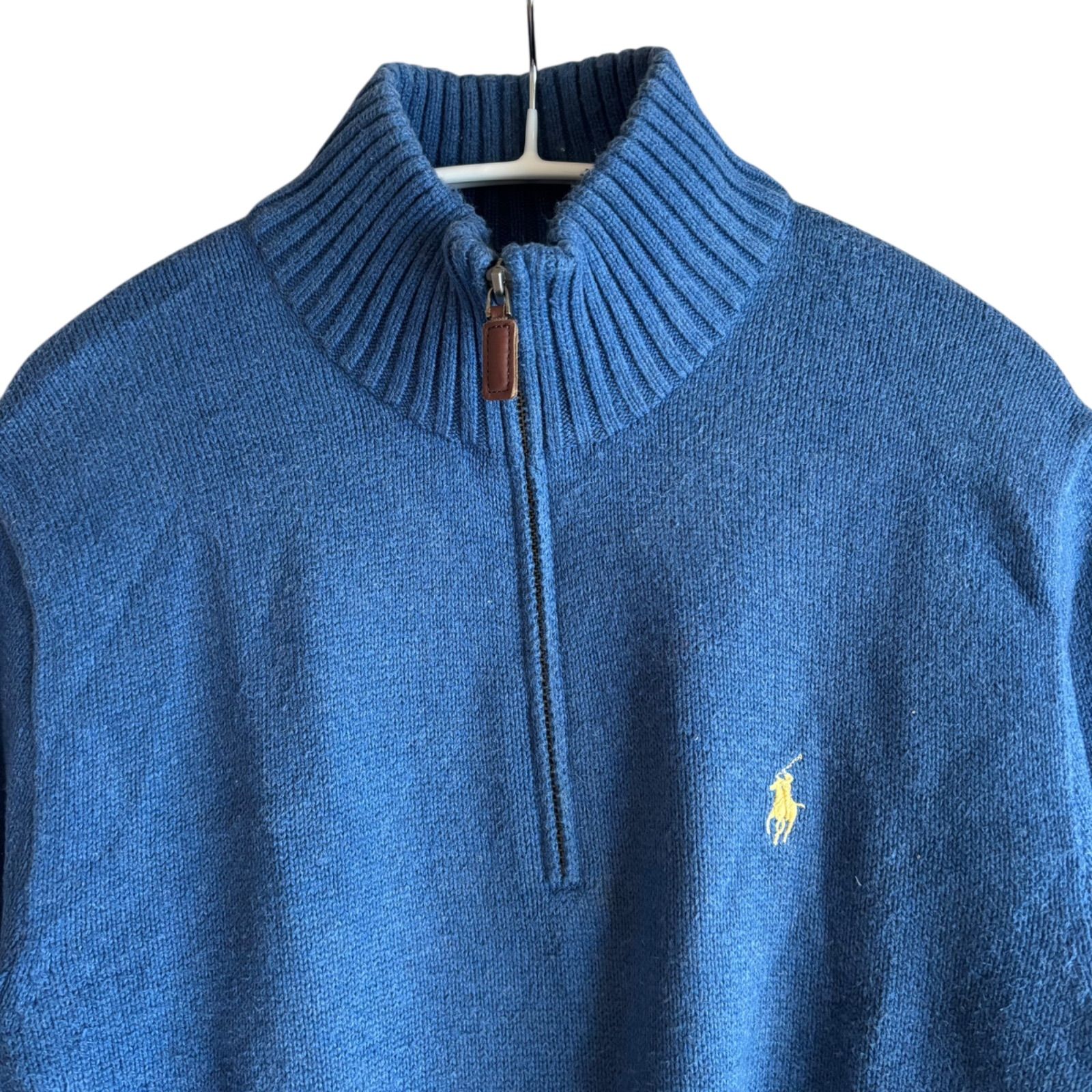 Z1566POLO RALPH LAUREN ポロラルフローレン ニット ハーフジップ