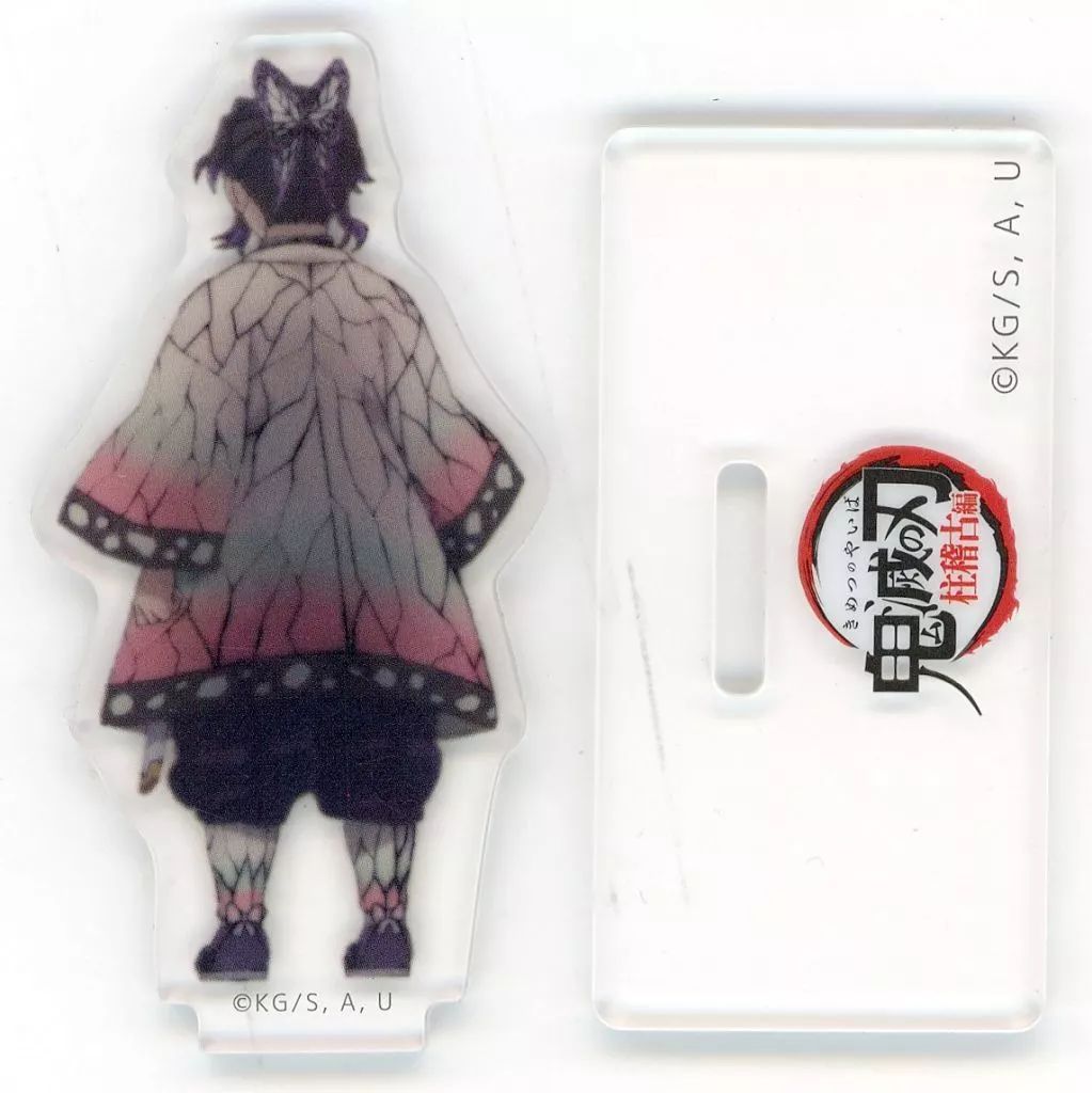 鬼滅の刃　柱稽古編　カフェ　第一弾　KV　アクリルスタンド　胡蝶しのぶ 鬼滅の刃 柱稽古編リアルタイムカフェ 第一弾KVアクリルスタンド