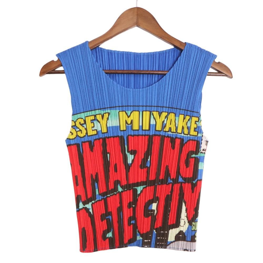 PLEATS PLEASE ISSEY MIYAKEブラウスアメコミ