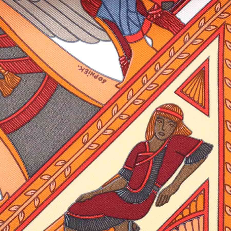 エルメス HERMES スカーフ カレ90 PERSEPOLIS ペルセポリス - メルカリ