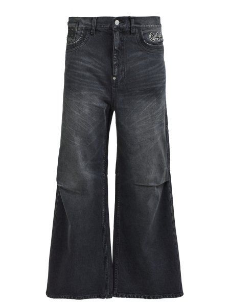 BREATH / chain eagle patch denim pants - メルカリ