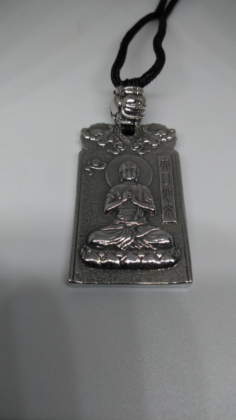入荷待ち！【富士信仰・悟りの境地】大日如来の彫刻ネックレス 入荷！【富士信仰・悟りの境地】大日如来の彫刻ネックレス 銀板② 未
