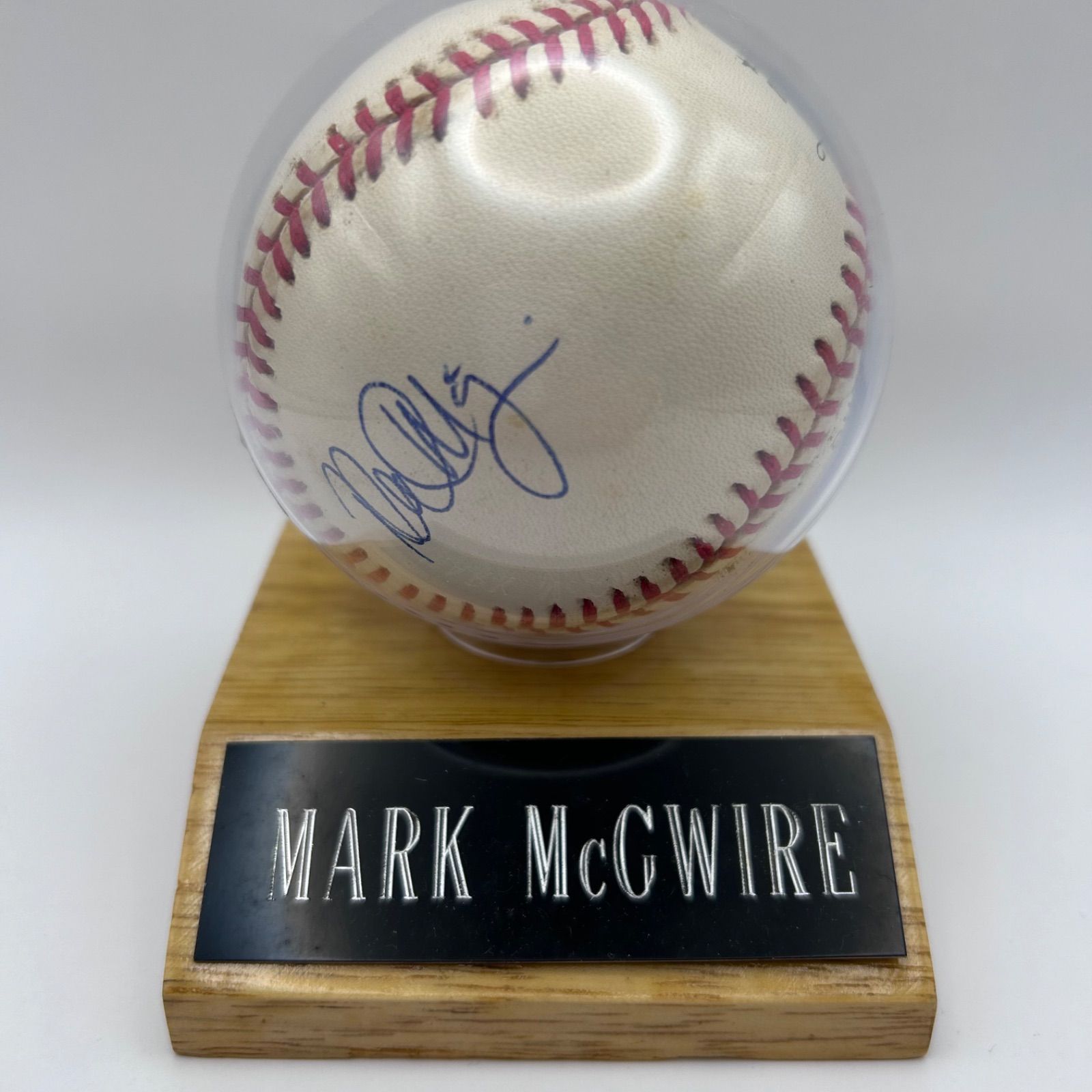 直筆 サインボール マークマグワイア Mark McGwire - メルカリ