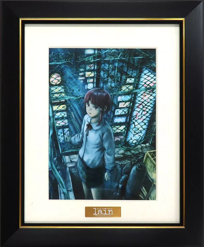 serial experiments lain:キャラファイングラフ serial experiments lain 岩倉玲音 キャラファイングラフ 岩倉玲音