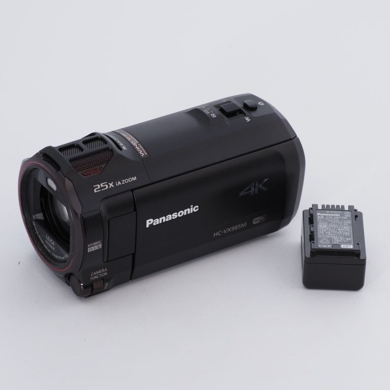 充電器Panasonic ジャンク　ビデオカメラ4K HC-VX985M パナソニック