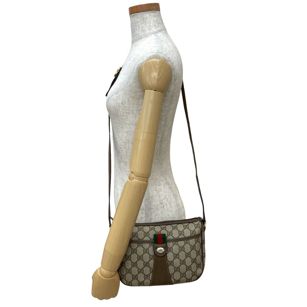 ほぼ未使用 GUCCI グッチ オールドグッチ ヴィンテージ シェリー