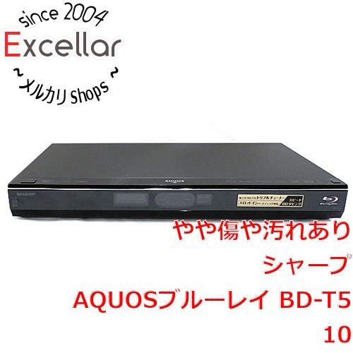 bn 0 SHARP AQUOS ブルーレイディスクレコーダー BD-T510 リモコンなし