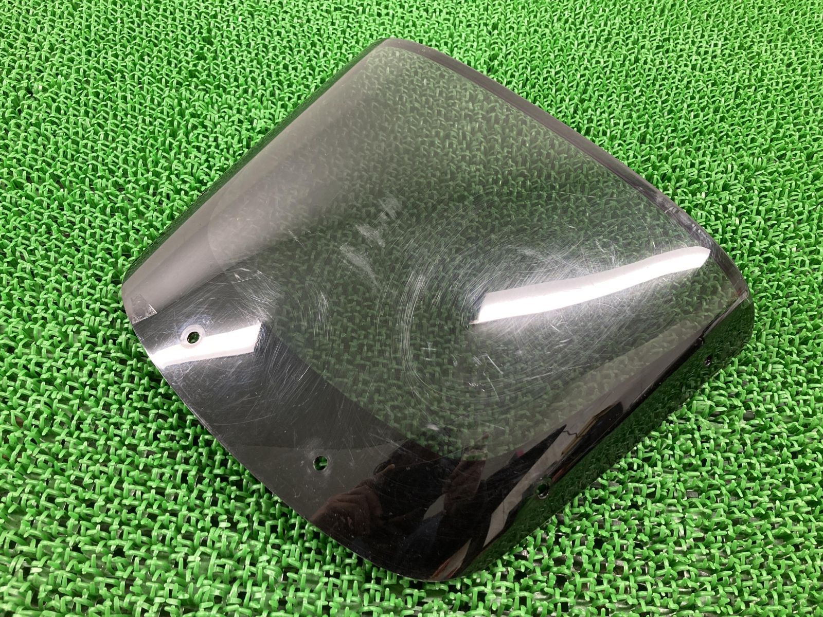 ZRX1200ダエグ スクリーン 39154-1134 カワサキ 純正 中古 バイク 部品 ZR1200D ZRX1200R スモーク 割れ欠け無し 希少品 車検 Genuine