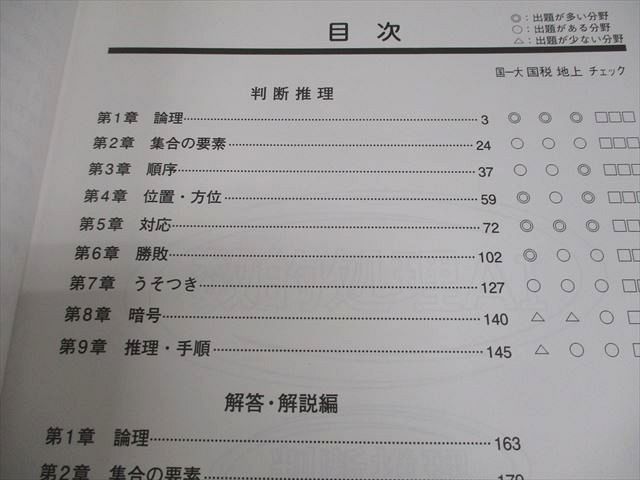 資格の大原 公務員講座 数的処理A I～III テキスト/実戦問題集 2024年