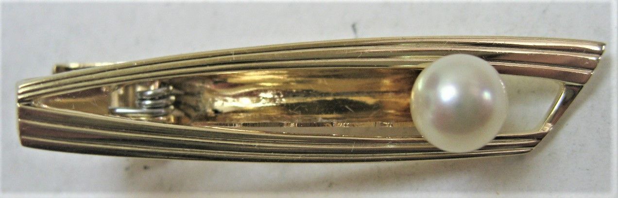 ミキモト真珠MIKIMOTO K14 14金 タイピン パール7mm アコヤ真珠 - メルカリ