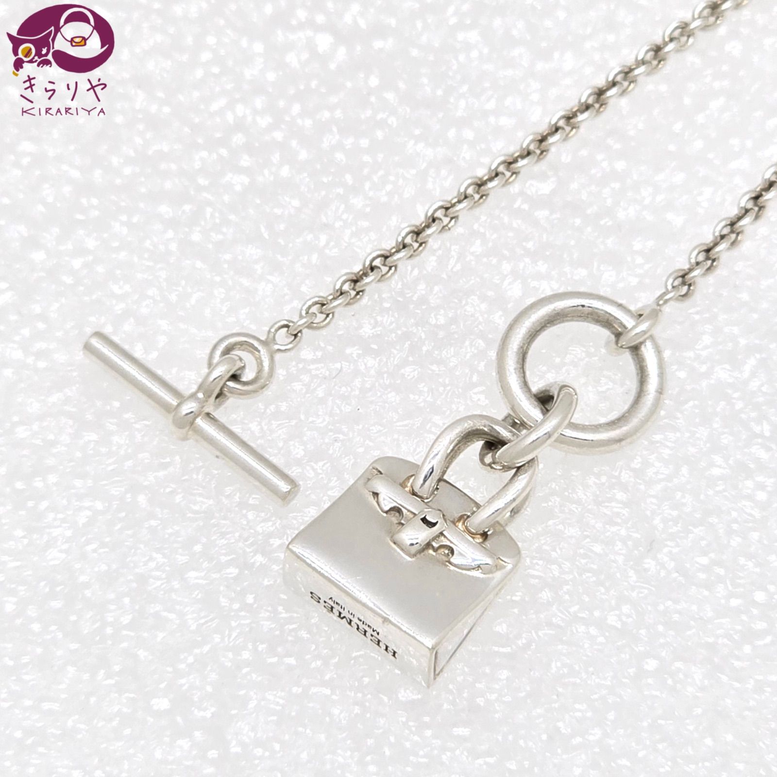 HERMES エルメス バーキン アミュレット ネックレス