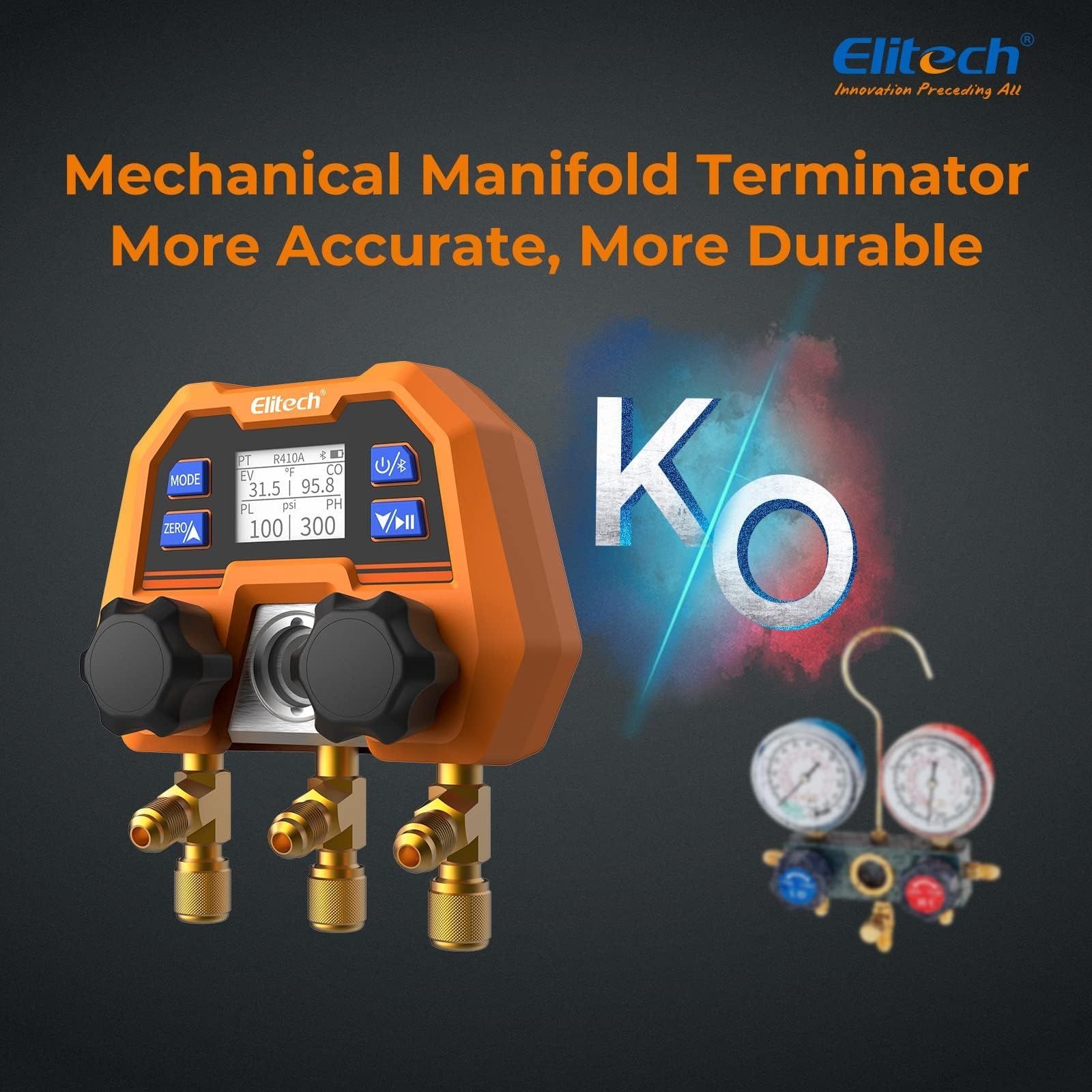 マニホールドゲージ R134aデジタルゲージ