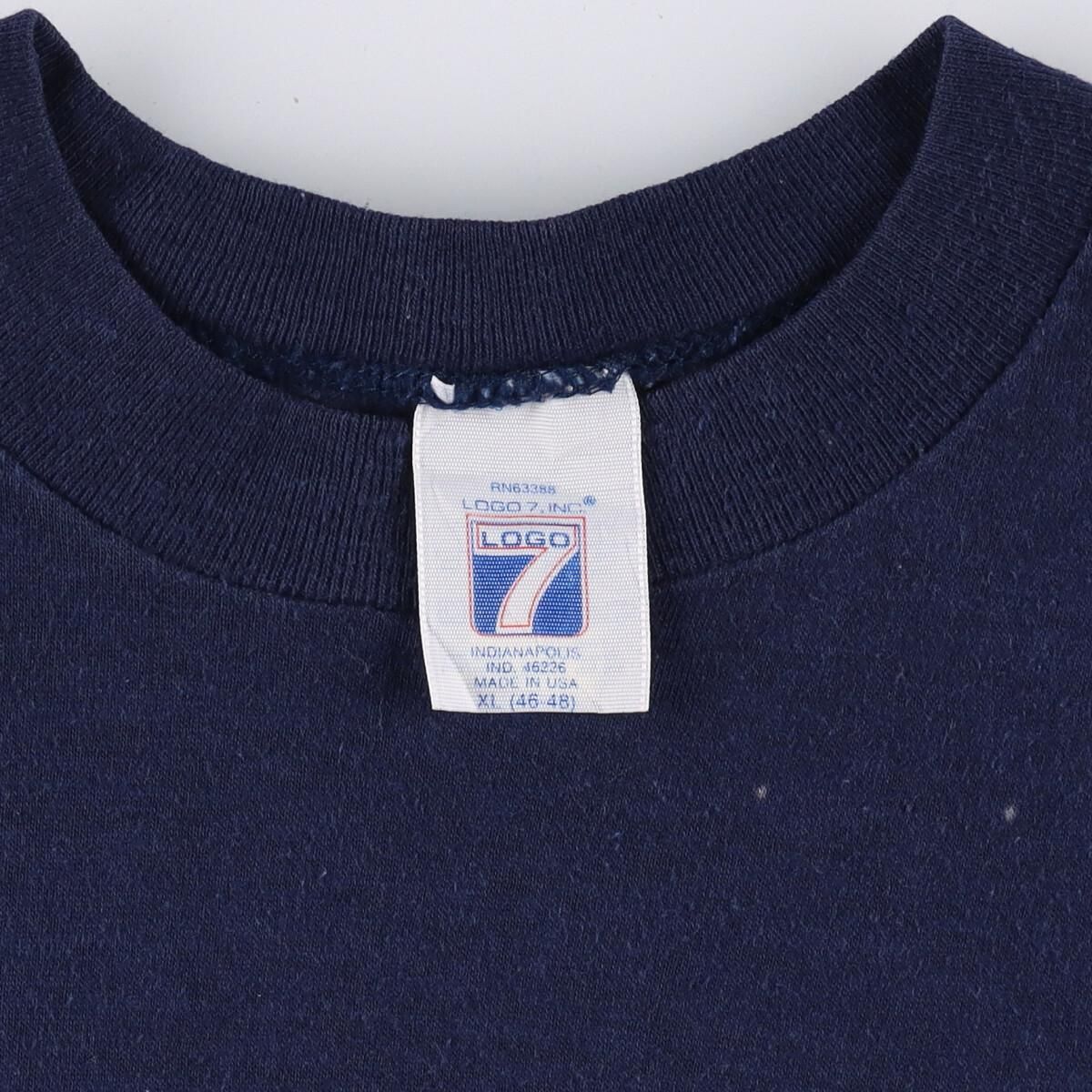 古着 80年代 LOGO7 MLB MINNESOTA TWINS ミネソタツインズ スポーツプリントTシャツ USA製 メンズM ヴィンテージ/eaa259621