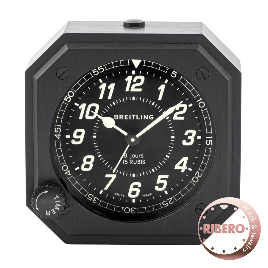 BREITLING ブライトリング 置き時計 置時計 1000台限定 アラーム機能【中古】