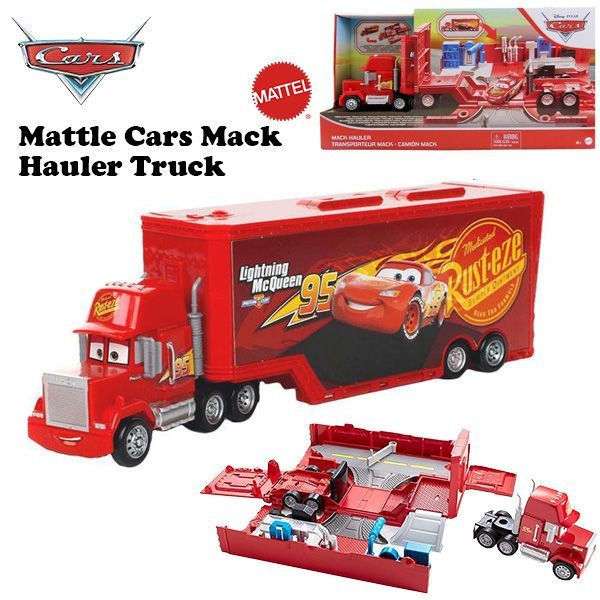 MATTEL 1:55 DISNEY PIXAR CARS HAULER TRUCK 【カーズ】ミニカー - メルカリ