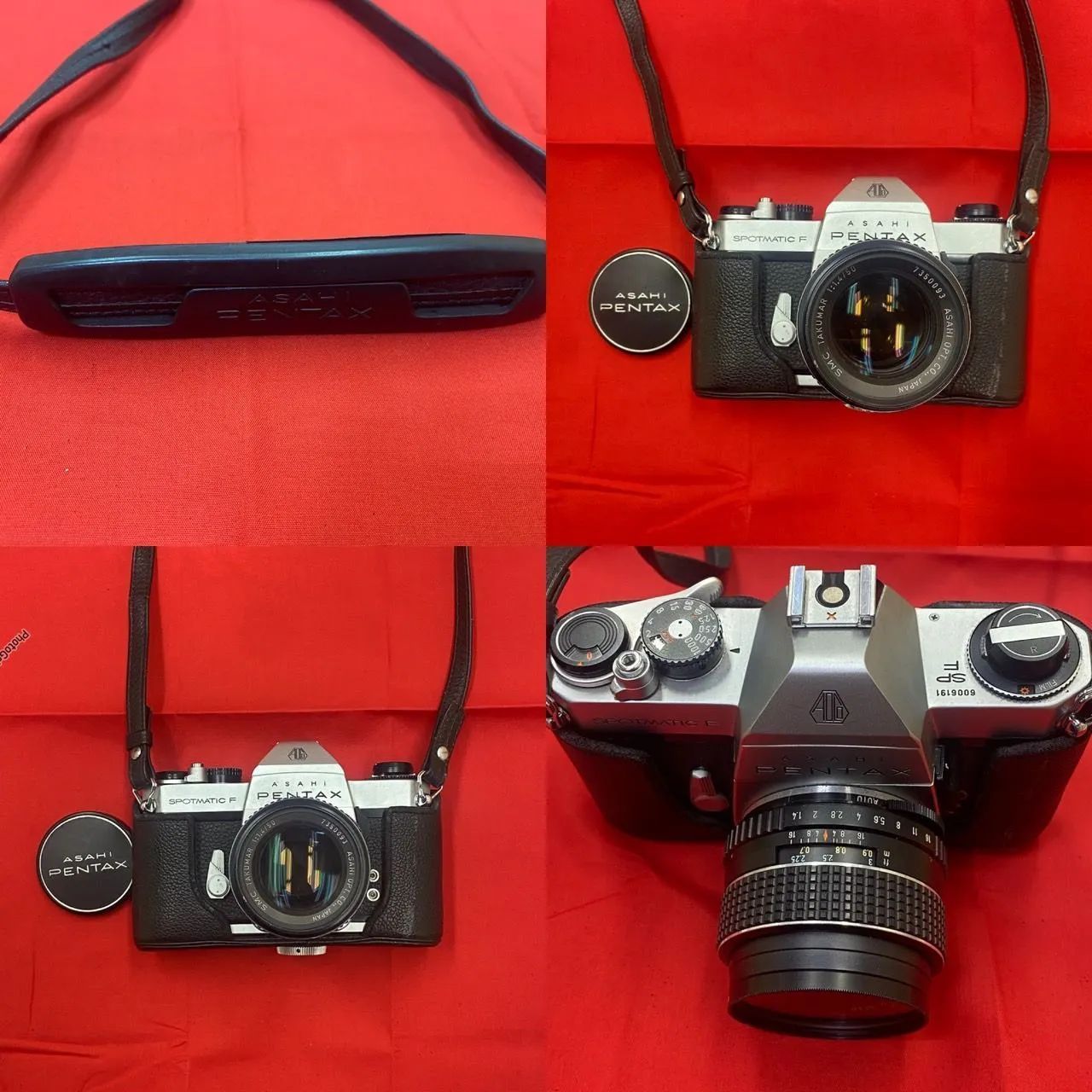✨人気✨ ASAHI PENTAX SPOTMATIC F 6006191 SPF アサヒ ケース 紐付き