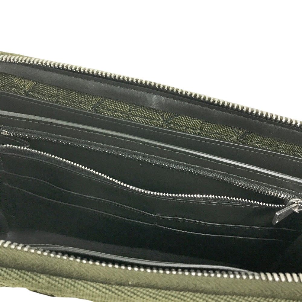 極美✨ボッテガ 二つ折り財布 ラウンドジップ レザー イントレチャート