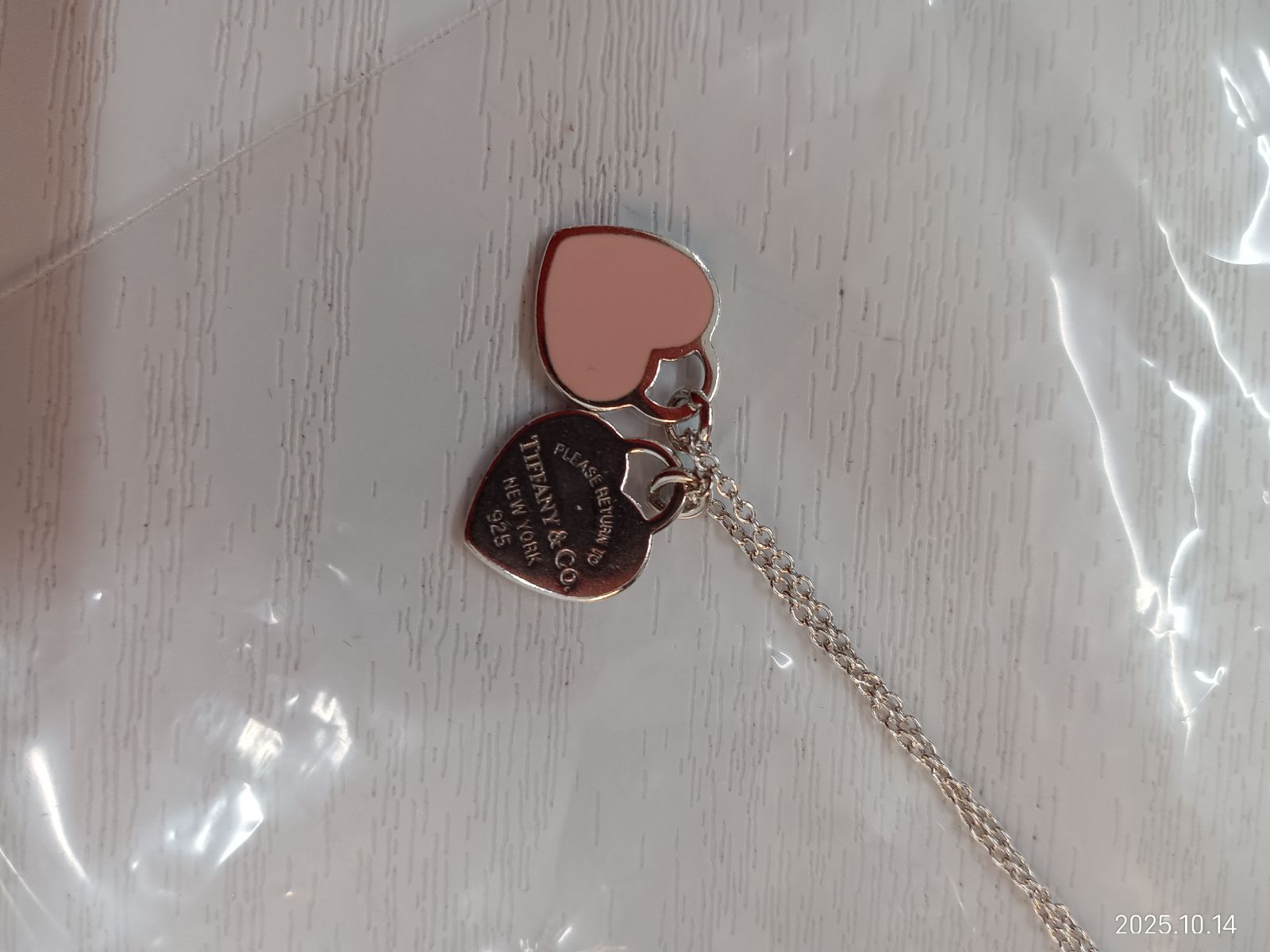 ミニダブルハートタグ