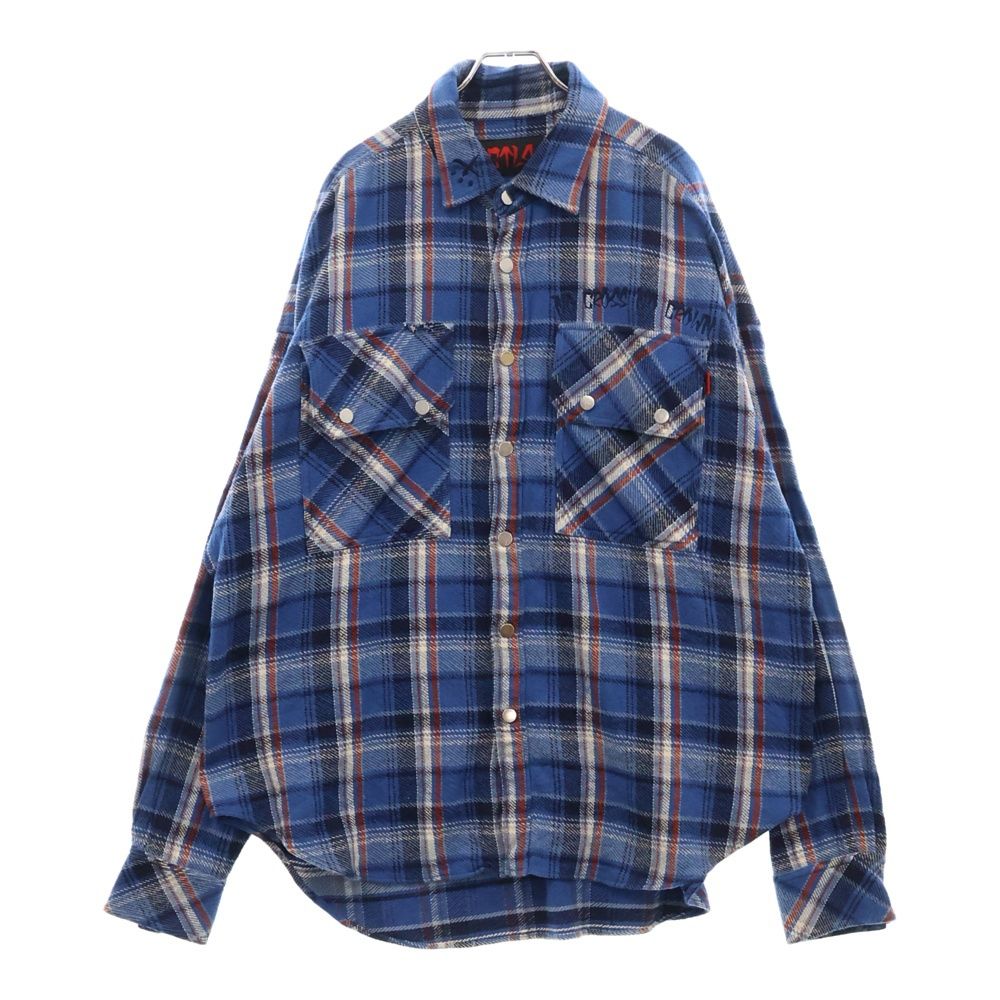 cvtvlist SP長袖チェック柄シャツ　カタリスト　size2 cvtvlist SP長袖チェック柄シャツ カタリスト size2 ジャケット