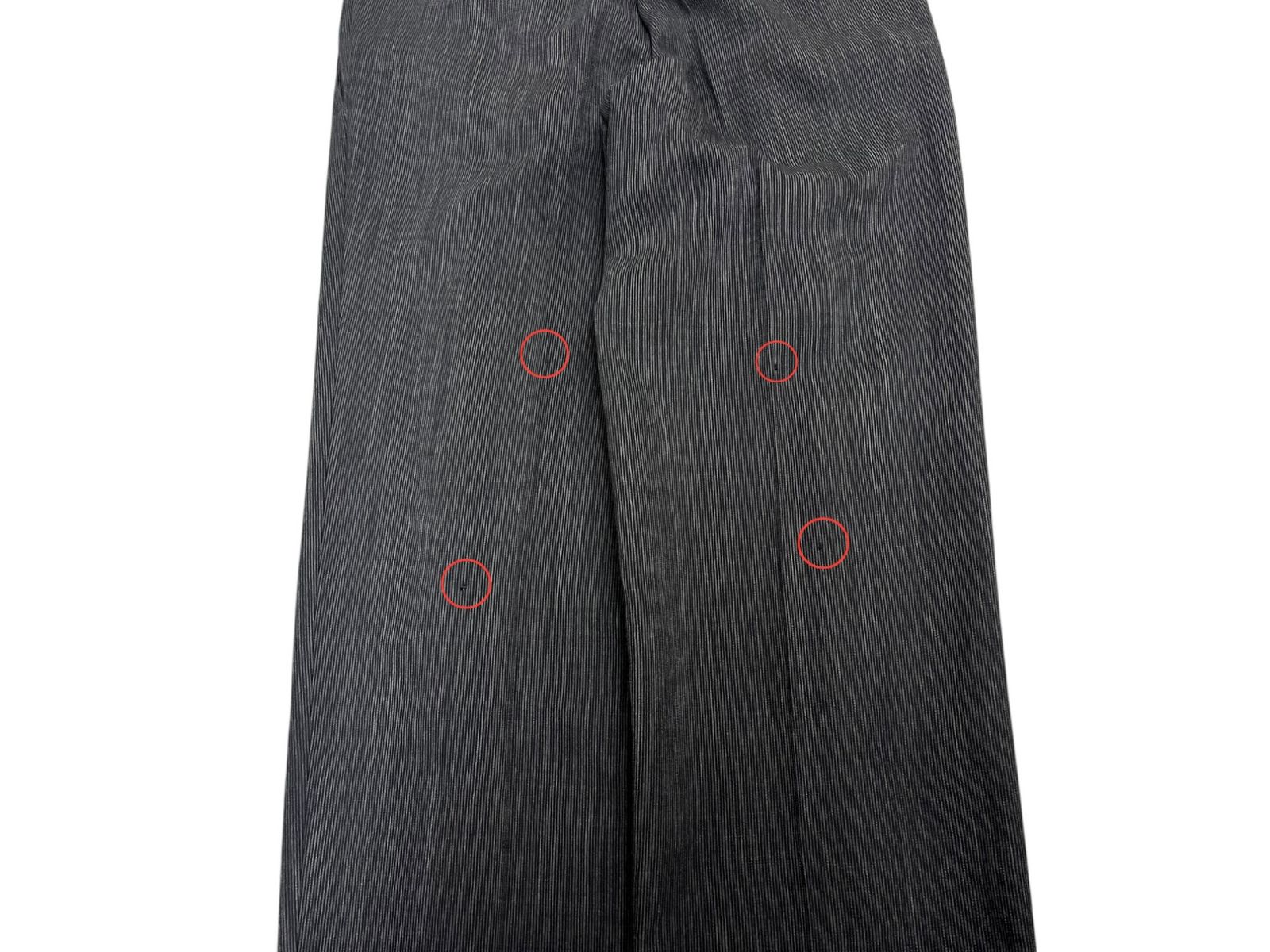 HUGO BOSS (ヒューゴボス) スラックス ストライプ ダークグレー