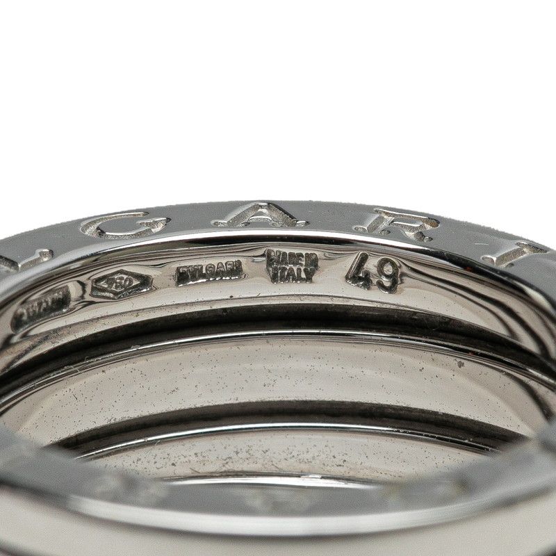 ブルガリ ビーゼロワン 2バンド リング 指輪 49 K18WG ホワイトゴールド レディース BVLGARI 1-0222406 SIROKUMA-CORPORATION_COM