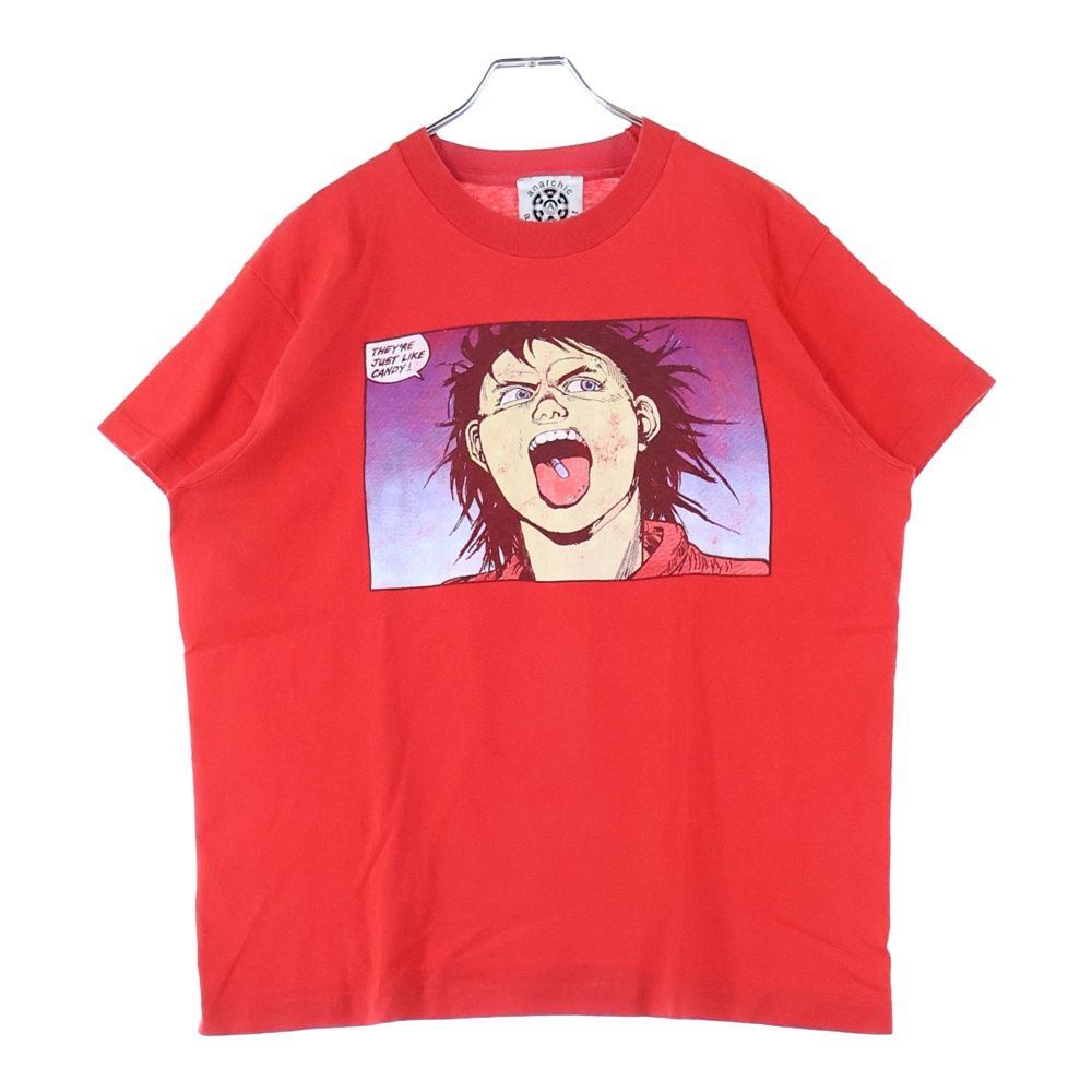 VINTAGE ヴィンテージ 90s ANARCHIC ADJUSTMENT AKIRA TEE アキラ 鉄雄 アナーキックアジャスメント 両面プリント半袖Tシャツ カットソー レッド