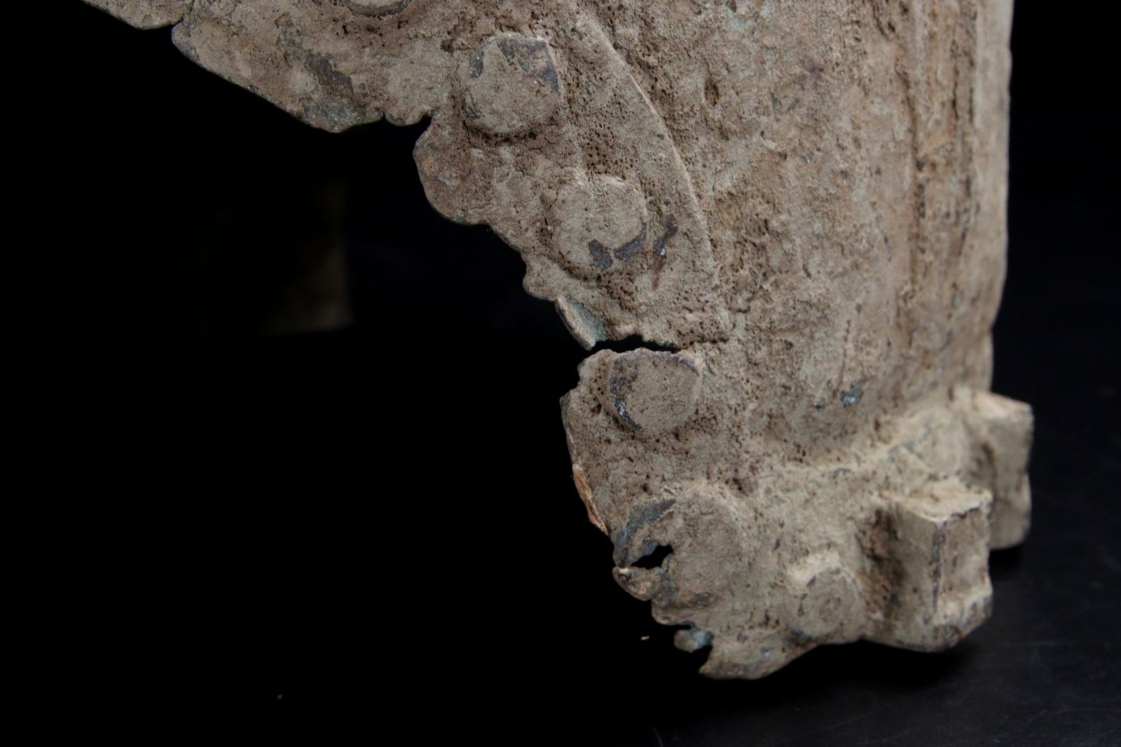 中国美術 青銅製 兜 30cm2577g 唐物 骨董 古美術 楾 S432_2-QP2 - メルカリ