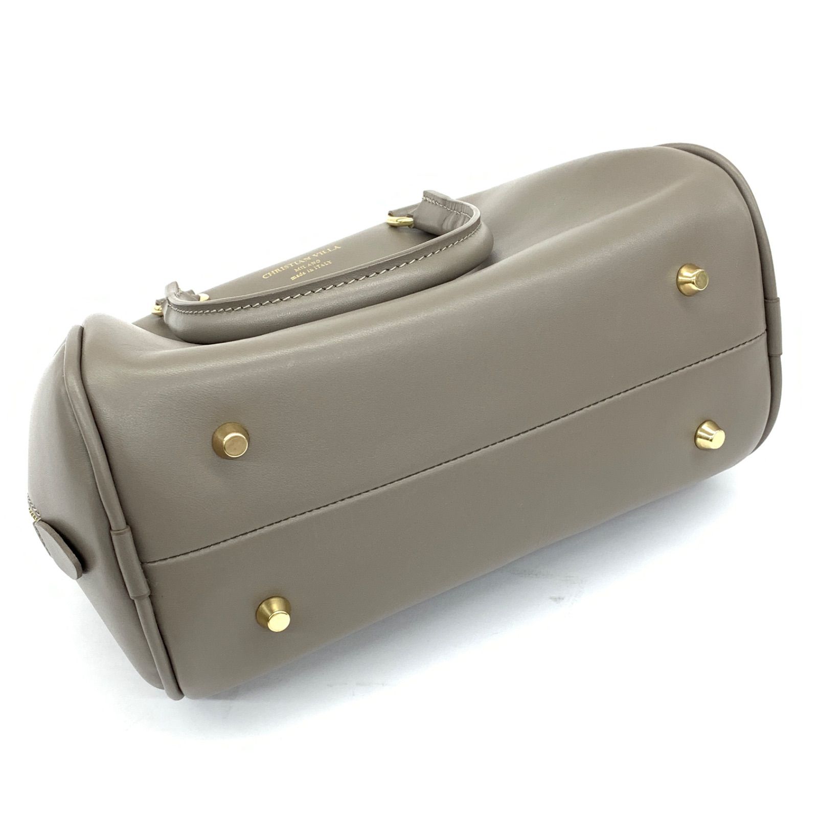 ☆美品☆CHRISTIAN VILLA クリスチャンヴィラ 2WAYミニボストンバッグ 