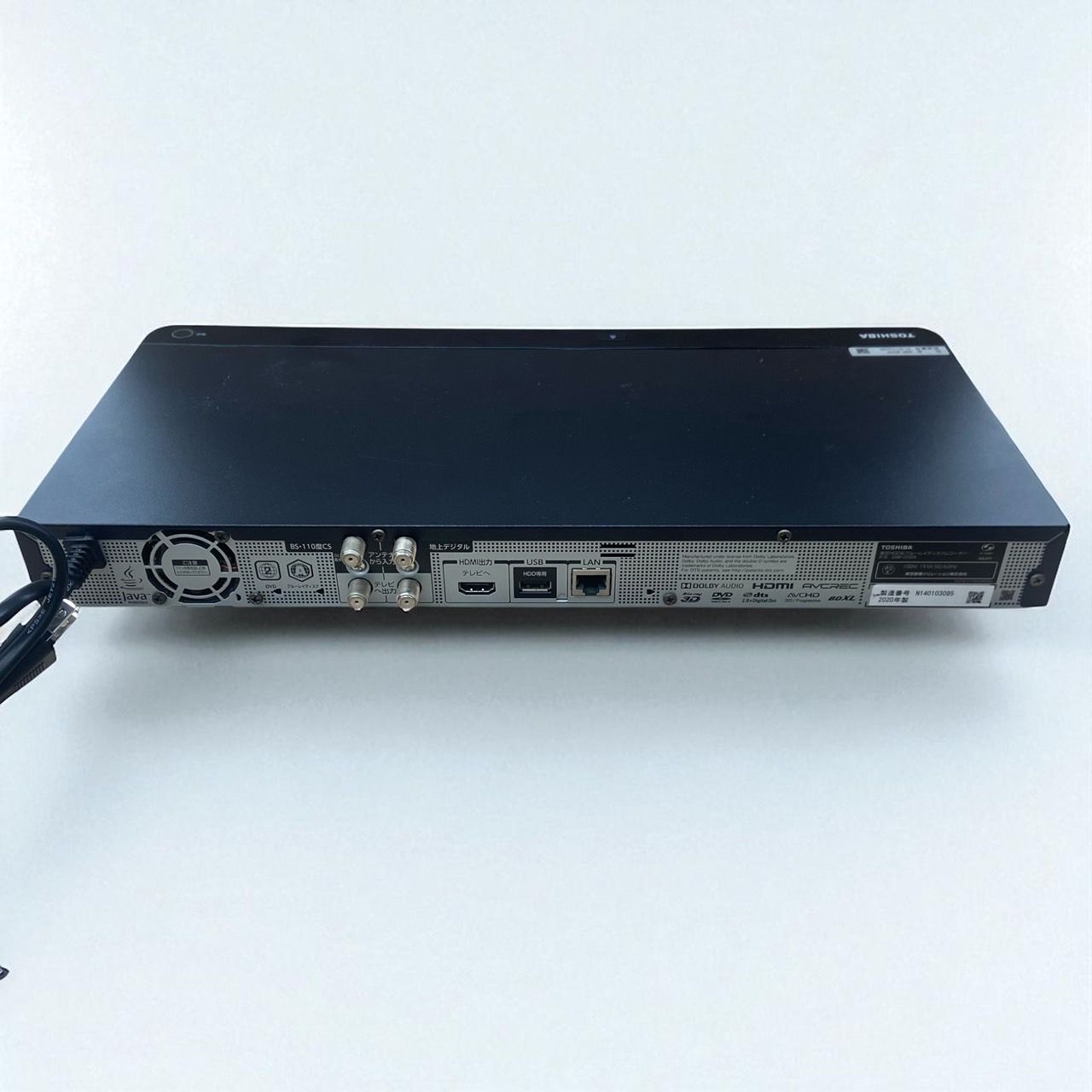2020年TOSHIBA HDD&ブルーレイディスクレコーダー DBR-W509