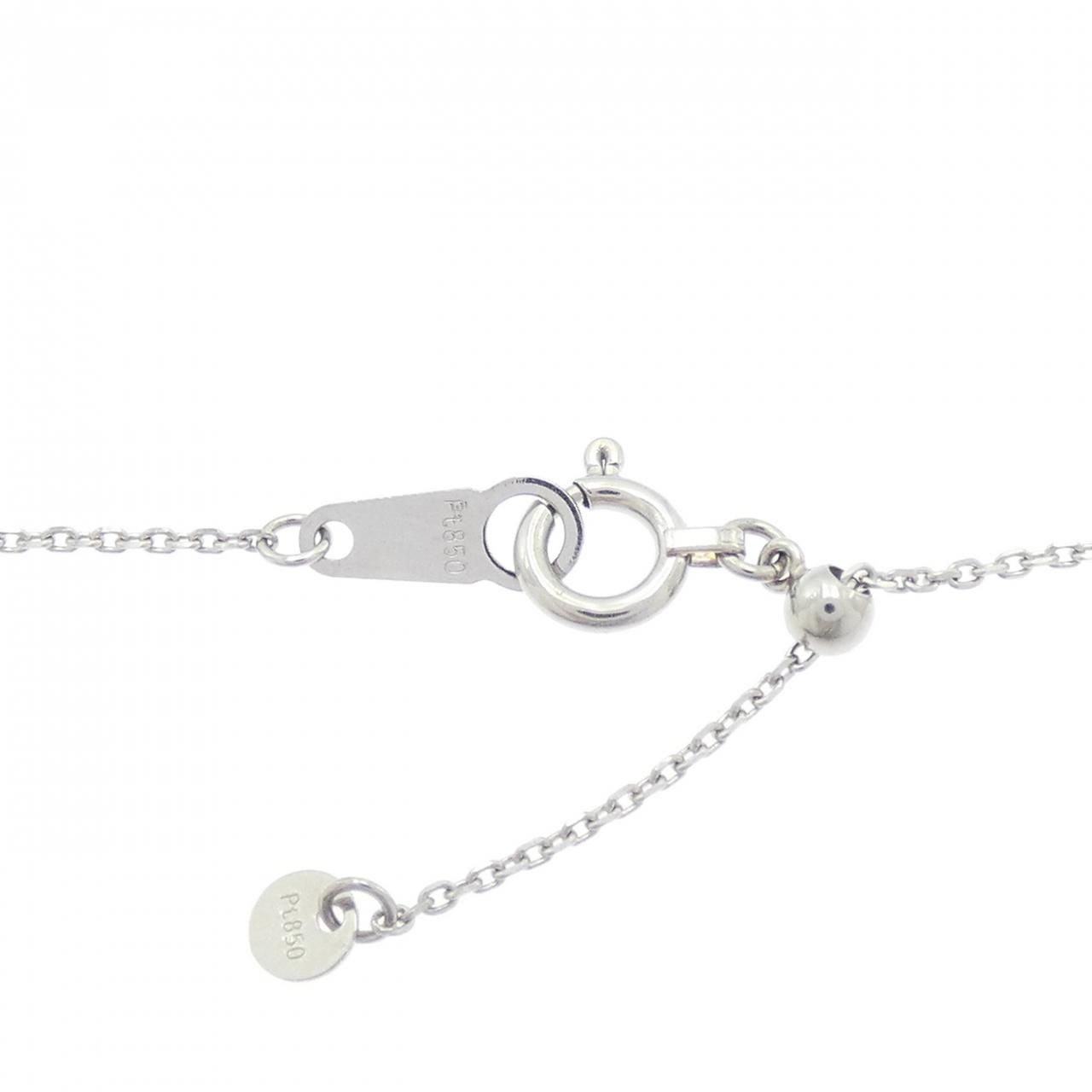 PT900/PT850 ダイヤモンド ネックレス 0.14CT - メルカリ