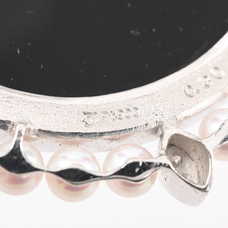 田﨑ダイヤストーンカメオ 田崎ダイヤストーンカメオ TASAKI タサキ ブローチ カメオ 田崎ダイヤ