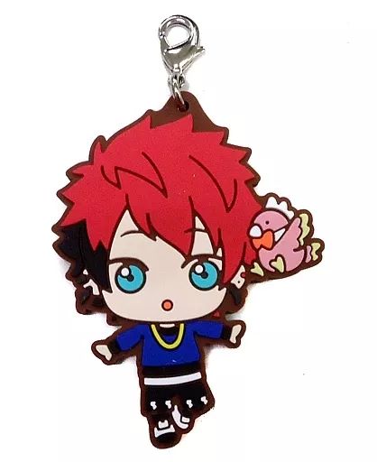 新品★A3！★秋組【七尾太一】一番くじ★ワンちゃん！ラバーストラップ★3点セット 中古】キーホルダー・マスコット(キャラクター) 七尾太一 秋冬☆新生