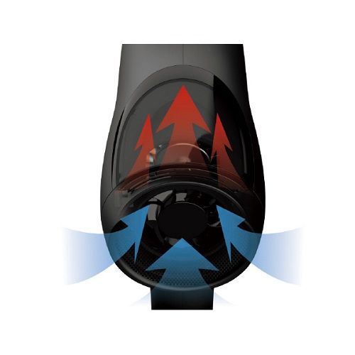 BLDCダブルファンドライヤー ブラック