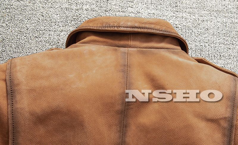 新品 牛革 インディゴ カウハイド 復刻20´s A-1タイプ コサックジャケット ボマー ボンバー フライト ライダース レザー カウハイド 復刻20's コサックスポーツジャケット デザイナーズ ボマー