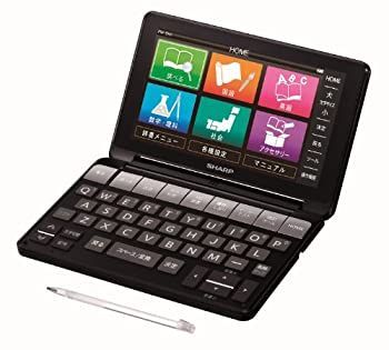 非常に良い」シャープ カラー電子辞書 小売業者 音声対応/タイプ