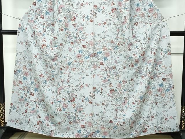 平和屋着物□極上 洗える最高級着物 ＜英＞はなぶさ謹製 小紋 辻が花