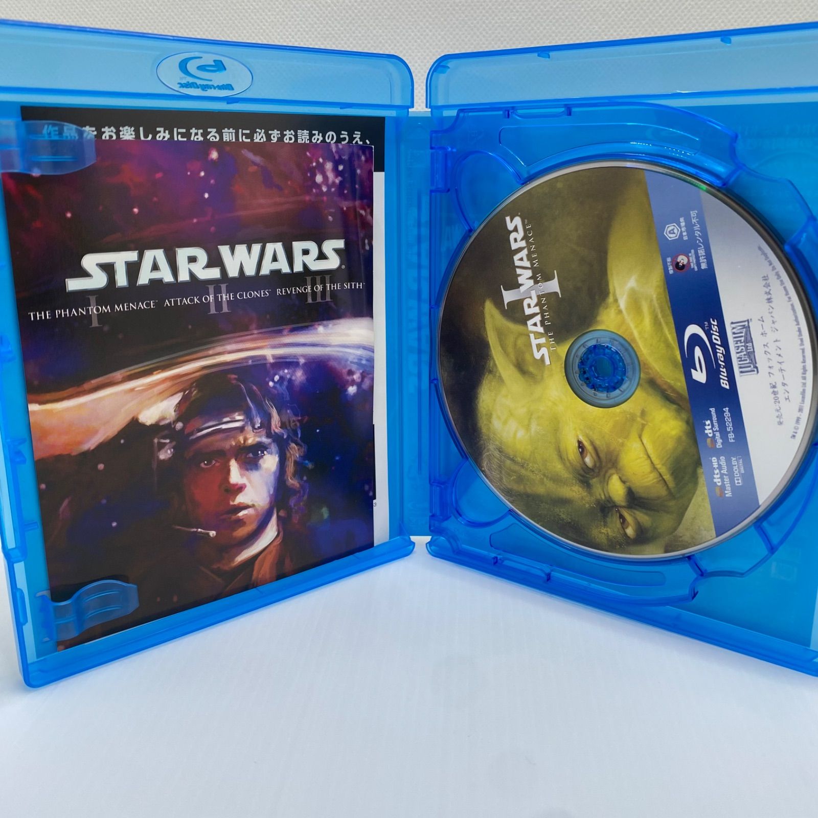 STAR WARS (エピソードI～III) Blu-ray トリロジーボックス