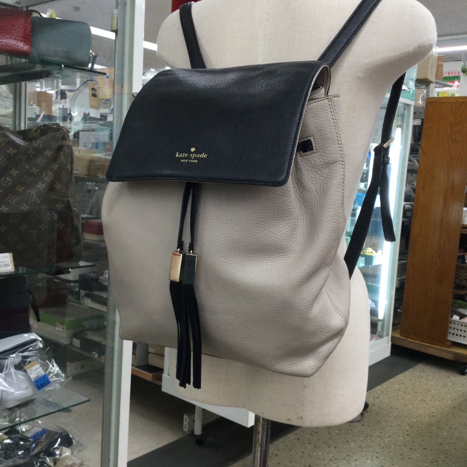 【新品未使用】katespade バイカラーリュック kate spade NEW YORK - 【新品未使用】katespade バイカラー