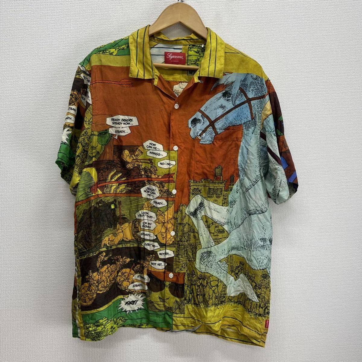 【稀少XXL】Supreme Ronin Silk S/S Shirt Supreme Ronin Silk S S Shirt (SS23) - $168