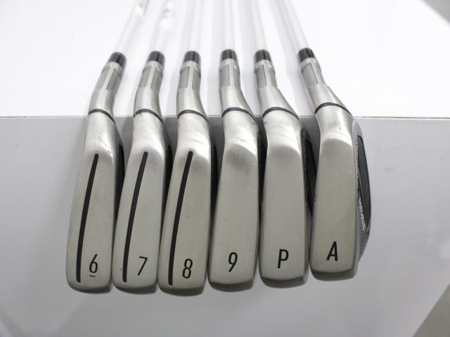 Bランク レディースアイアンセット テーラーメイド STEALTH ALDILA ASCENT 45 US 6本組 L 28 2356