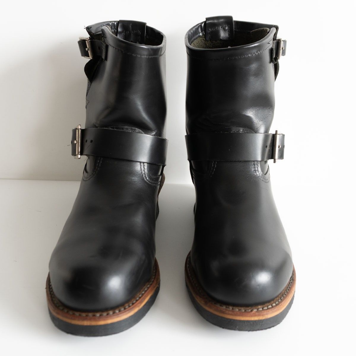 07年製】REDWING【2976/ショート エンジニアブーツ】US7D レッド