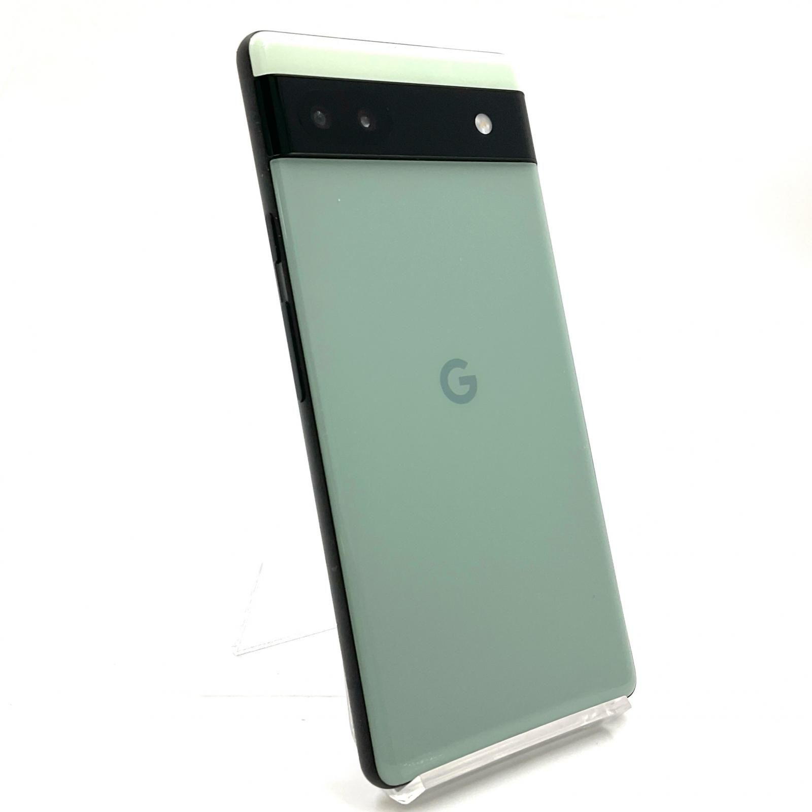 Google Pixel 6a 128GB Sage Softbank GB17L 白ロム 動作確認済