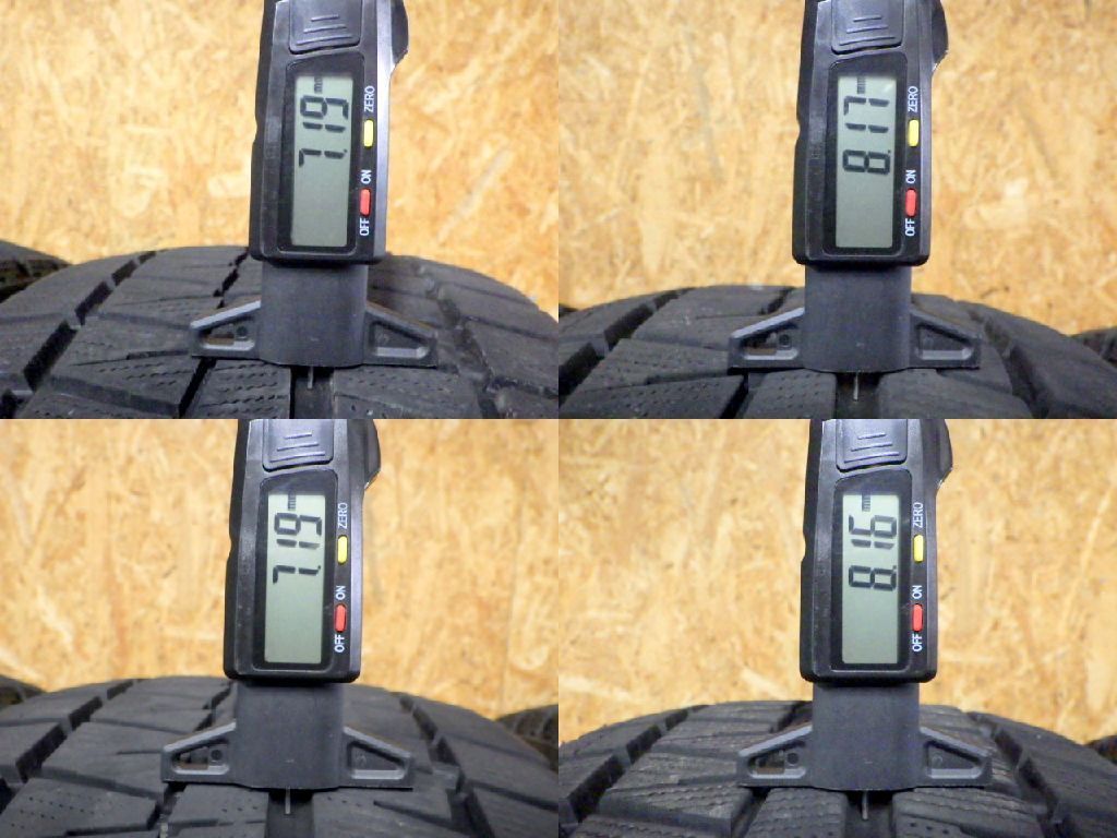 SP589 ● 製造 約7.5～8部山●BS ICE PARTNER2●225 45R18●4本