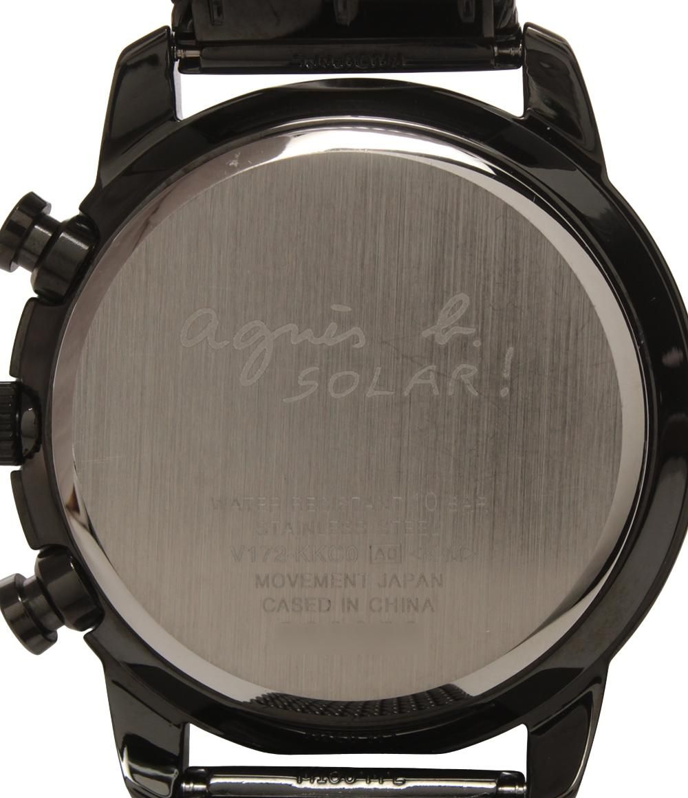 アニエスb ソーラー 腕時計 V172 agnes b.(アニエスベー) / ソーラー