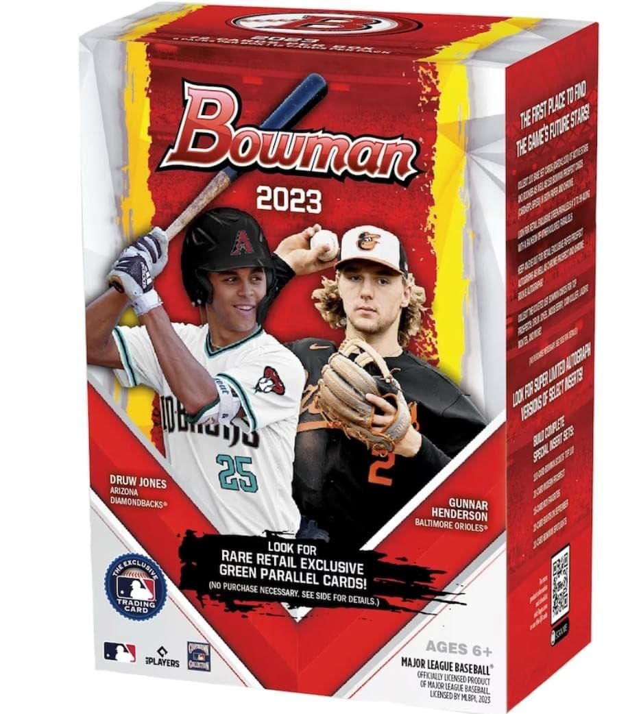 Topps 2023 Bowman Baseball バリューボックス - 1箱6パック 